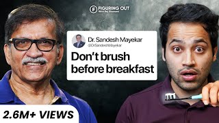 Mouth Cancer Teeth Brushing Bad Breath Cavity amp Oral Health  Celebrity Dentist FO177Raj Shamani [upl. by Allehcim646]