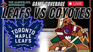 Toronto Maple Leafs vs Arizona Coyotes LIVE STREAM NHL Game Audio  Leafs Live Gamecast [upl. by Sinne333]