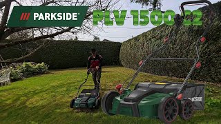 PARKSIDE PLV 1500 C2  Un scarificateur pas cher et au top [upl. by May]