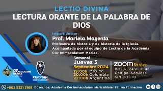 Lectio Divina  Meditación del 5 de septiembre de 2024 [upl. by Ticon121]