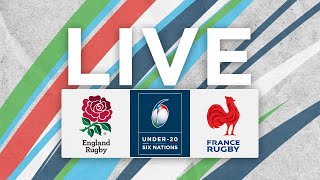 England v France  Full Match  Six Nations Under20s [upl. by Nyladnek214]