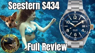 Seestern S434 Automatic Dress Diver Watch Review [upl. by Vickie164]