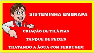 Sisteminha EMBRAPA  Criação de Tilápias [upl. by Eiramanitsirhc]