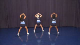 Cheer Tryout Dance With Music [upl. by Perlie]