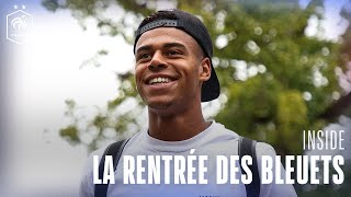 Les Bleuets font leur rentrée à Clairefontaine [upl. by Gutow]