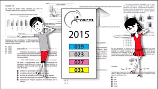 Enem 2015  019 Azul 023 cinza 027 rosa 031 amarela  Perci e Val [upl. by Ahsya]