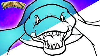 Animatic for Kronosaurus Song  Making of Dinosaur Songs from Dinostory by Howdytoons Extras [upl. by Neehcas699]