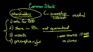 Common Stock what it is and how to record it [upl. by Tinya]