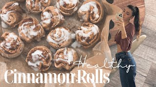 HEALTHY CINNAMON ROLLS  No eggs no butter amp sugarfree 🤎  Katerina Visseri [upl. by Nosyd]