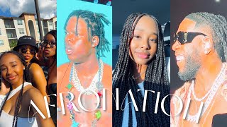 AFRONATION MIAMI  LIVE PERFORMANCES BY BURNA BOY REMA FIREBOY DML  WIZKID MIAMI SUMMER VLOG [upl. by Harim]