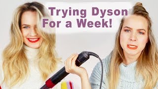 I tried the Dyson Airwrap for a Week fail Is it Worth 550 [upl. by Malsi]