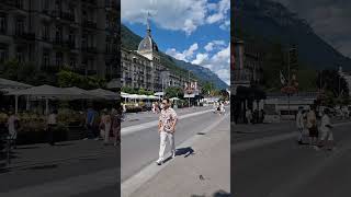 Interlaken🇨🇭switzerland travel holidayvacation vacation subscribe 2024 youtube shorts music [upl. by Ahcatan]