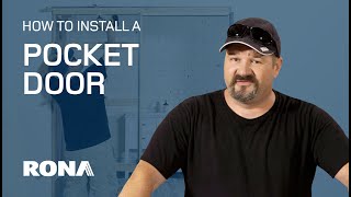 How to Install a Pocket Door  RONA [upl. by Krever]