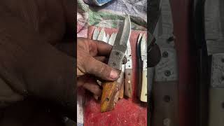 Custom Made Folding Pocket Knives 357 [upl. by Mountfort]