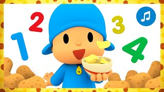 🥔 ONE POTATO TWO POTATOES  Nursery Rhymes amp Baby Songs  Pocoyo [upl. by Craggy]