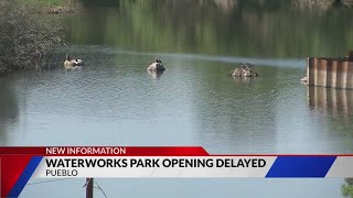 UPDATE Grand opening of Waterworks Park postponed [upl. by Sid]