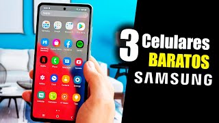 Top 3 Mejores Celulares BARATOS y BUENOS de SAMSUNG para 2022 [upl. by Lorou555]