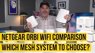 Netgear Orbi Wifi Comparison  Which Mesh system to choose [upl. by Yelahc]