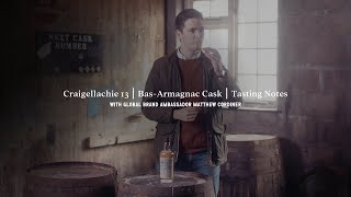 Craigellachie ⎮ 13 Year Old BasArmagnac Cask Tasting ⎮ A Unique Twist on a Classic Speyside Whisky [upl. by Dempster]