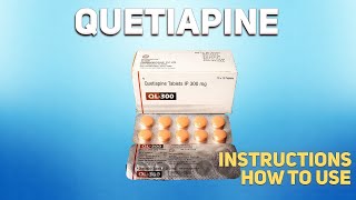 Quetiapine tablets Seroquel how to use Uses Dosage Side Effects Contraindications [upl. by Nylassej182]