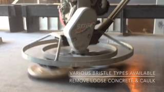 Wagman Power Trowel Rotary Brush WetDry Floor Cleaning System [upl. by Hurwit144]