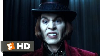 Charlie and the Chocolate Factory 15 Movie CLIP  I Dont Care 2005 HD [upl. by Carilla]