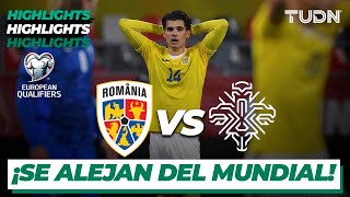 Highlights  Rumania vs Islandia  UEFA European Qualifiers 2021  TUDN [upl. by Ahsiekam]