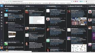 Using TweetDeck with Twitter Lists and Searches [upl. by Chladek]