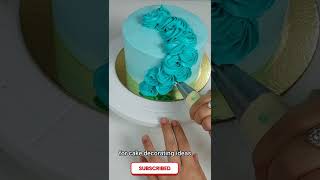 Butterfly Cake Design Easy Cake Design [upl. by Wilterdink622]