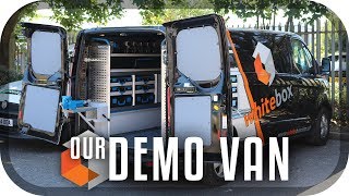 Demo Van TOUR  Sortimo Racking  WHITEBOX [upl. by Ahseikal]