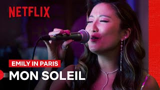 Mindy amp Benoît Sing Mon Soleil  Emily in Paris  Netflix Philippines [upl. by Natika]