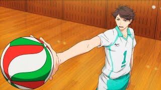 TOP 40 Jump Serve by Oikawa in Haikyuu [upl. by Retxab]