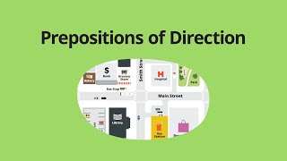 Prepositions of Direction – English Grammar Lessons [upl. by Thisbe]