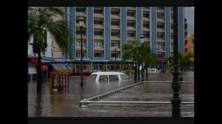 Torrential rain disaster in Mauritius  30th March 2013 [upl. by Sunny]