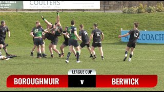 ITV BORDERS RUGBY ROUNDUP  BOROUGHMUIR v BERWICK  18324 [upl. by Lunetta]