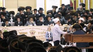 Kids Perform Skit for Satmar Rebbe [upl. by Anahsek]