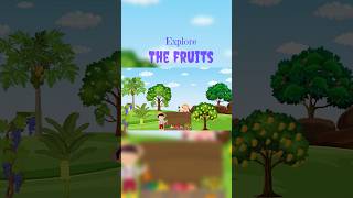 FRUITS VOCABULARY  Animation Video  LEARN WITH US  Toddlers learn  NURSERY RHYMES  Kids Poem [upl. by Mcginnis]