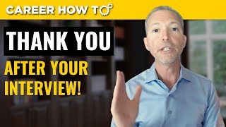 How To Write a Thank You Letter After a Job Interview [upl. by Owain]