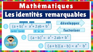 Les identités remarquables [upl. by Ikairik]