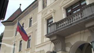 Citytrain Tour of Vaduz Liechtenstein [upl. by Assir]