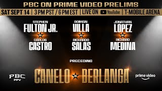 PBC on PRIME VIDEO PRELIMS  CaneloBerlanga [upl. by Evette]