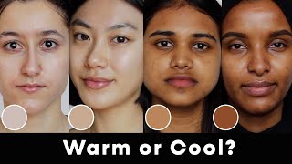 How to Find Your Skin Undertone • easy tips to pick the best foundation [upl. by Ahseiuqal593]