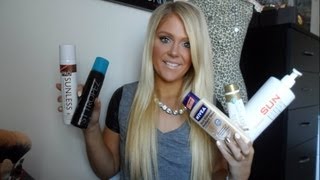 Best Self Tanners  Sunless Tanning Products My Top 5 [upl. by Brelje]