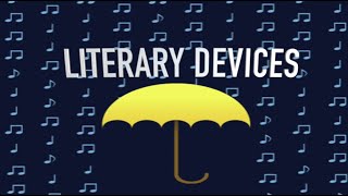 Literary Devices in Song Lyrics [upl. by Tamarah]