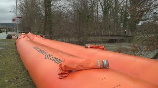 Schweiz Intensive Niederschläge führen zu Hochwasser [upl. by Ener]