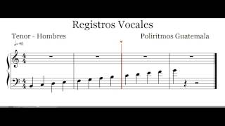 Registros Tenor Hombres [upl. by Sperry551]