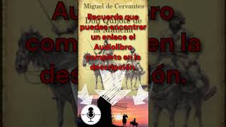 Las 5 Mejores Frases de DON QUIJOTE DE LA MANCHA audiolibrosenespañol libros audiolibrosgratis [upl. by Judah39]