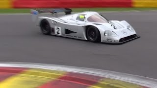 MercedesBenz C11 Sauber  Spa Francorchamps [upl. by Maltzman]