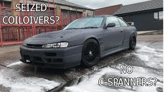 How To Adjust Coilovers That Are StiffSeized EASY [upl. by Mohkos397]