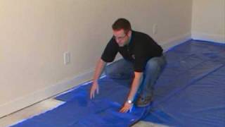 How to Install the Moisture Barrier Over Concrete Subfloor [upl. by Einnol611]